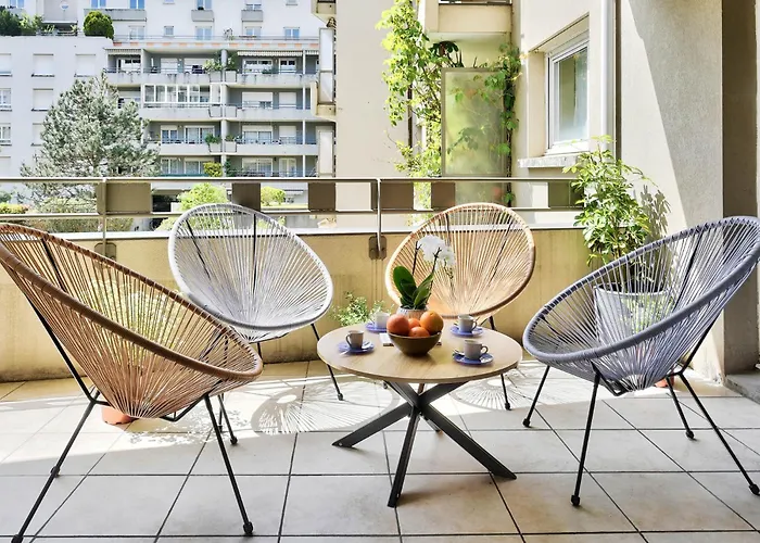 아파트 Soyeux De La Bruyere/ Grenoble*parking Gratuit 그르노블